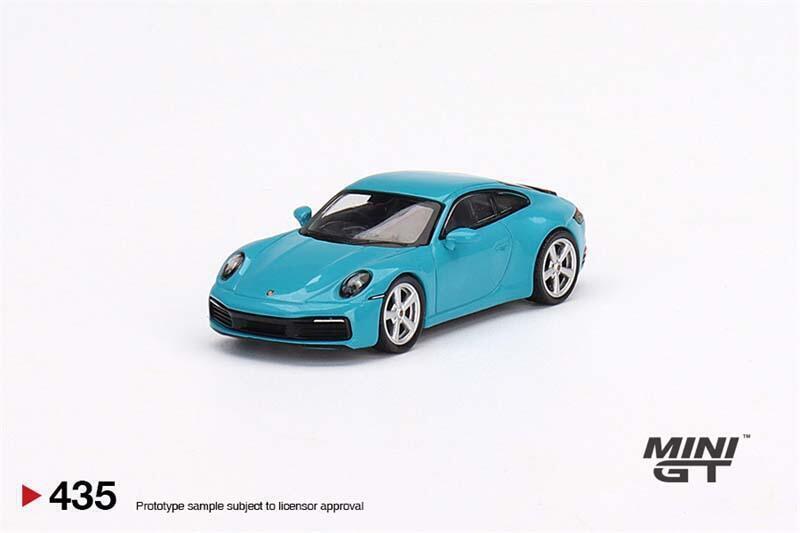 MINI GT 1/64 ポルシェ 911 (992) カレラ S マイアミブルー LHD PORSCHE Carrera MGT00435-MJの画像2