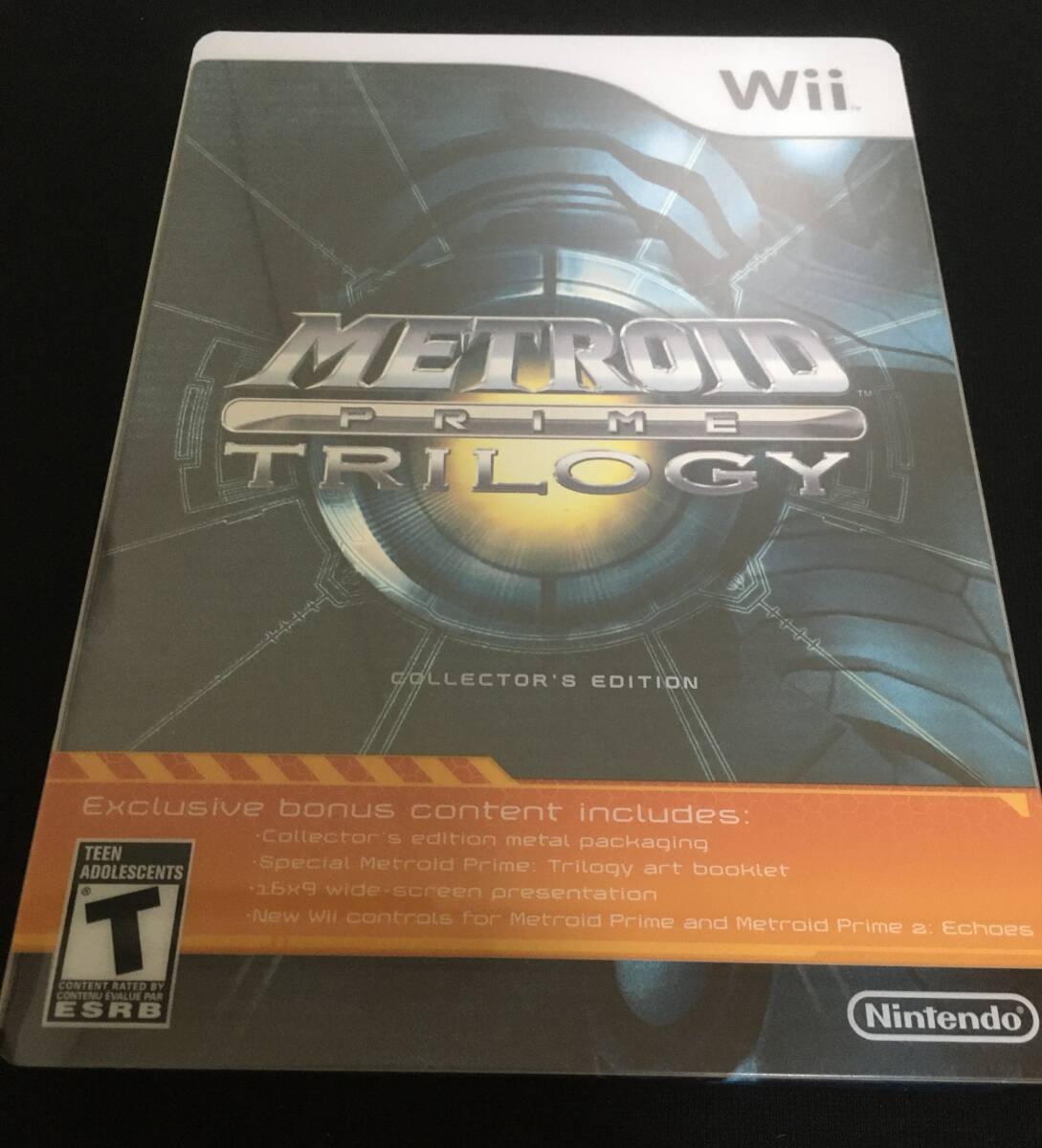 Wii北米版 METROID PRIME TRILOGY ★ 海外版wii メトロイドプライムトリロジー