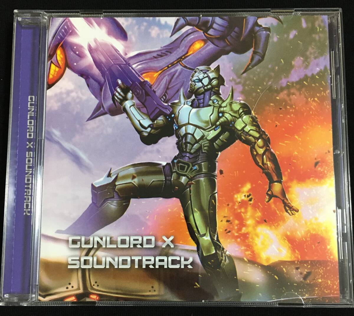 海外版CD Gunlord X Original Soundtrack ★ ガンロードX オリジナルサウンドトラック_画像1