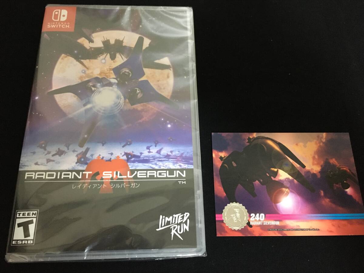 海外版Switch Radiant Silvergun ★北米スイッチ版 レイディアント シルバーガン Limited Run Games #164_画像1