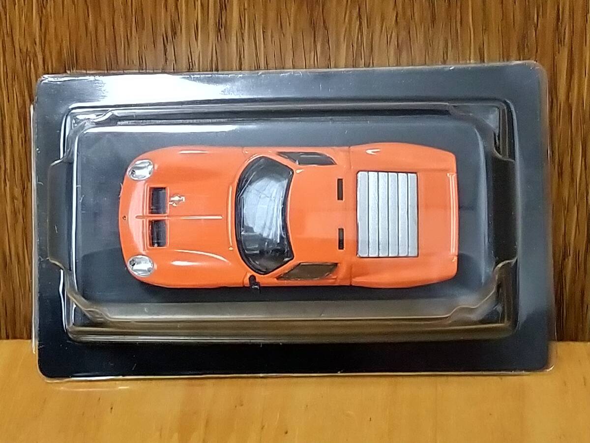 京商 1/64 ランボルギーニ ミニカーコレクション4　Lamborghini Miura Jota　ミウラ イオタ　オレンジ　ブリスター未開封品_画像6