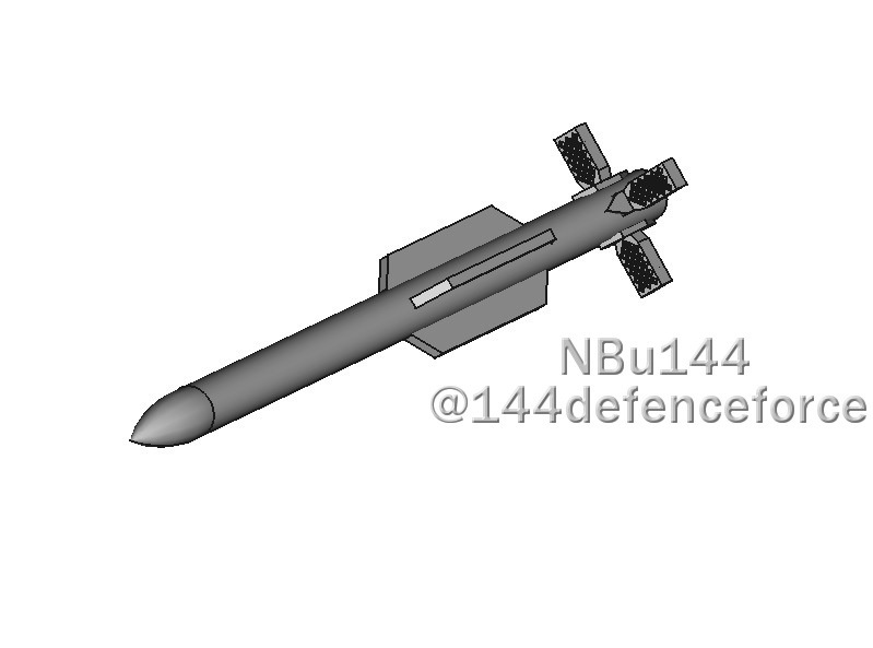 【1/144　ロシア機向け】空対空ミサイルR-77　４発セット_画像2