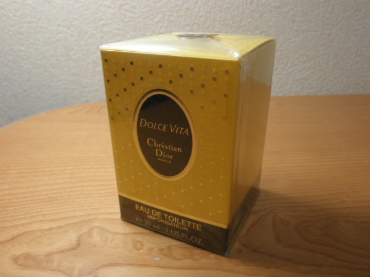 シュリンク未開封品(^^ゞ 30ml トワレ「DIOR DOLCE VITA：ディオール ドルチェ ヴィータ」EDT-SP（スプレー） _/_/ 交渉OK、匿名OK！ _/_/