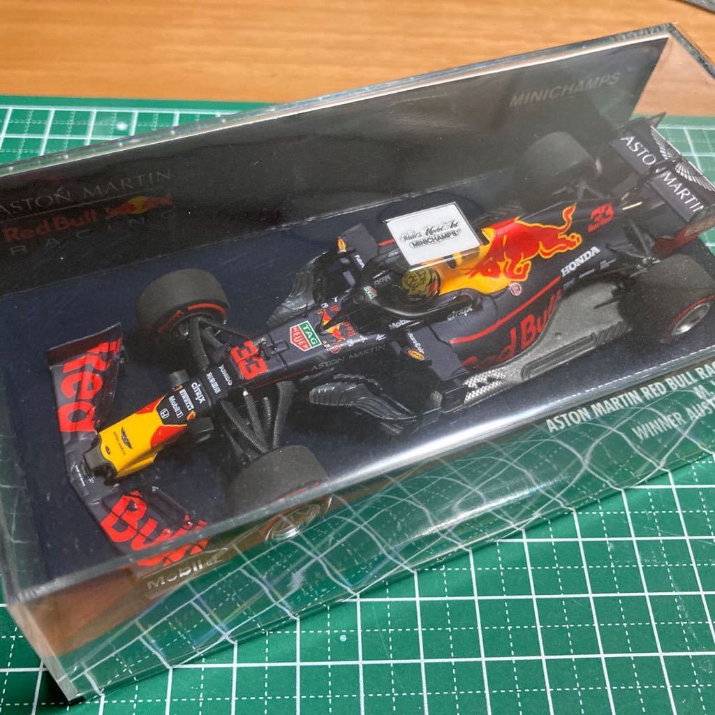 レーシングカー MINICHAMPS 1/43 ASTON MARTIN RED BULL RACING RB15 M.VERSTRIAN GP 19 (750pcs)