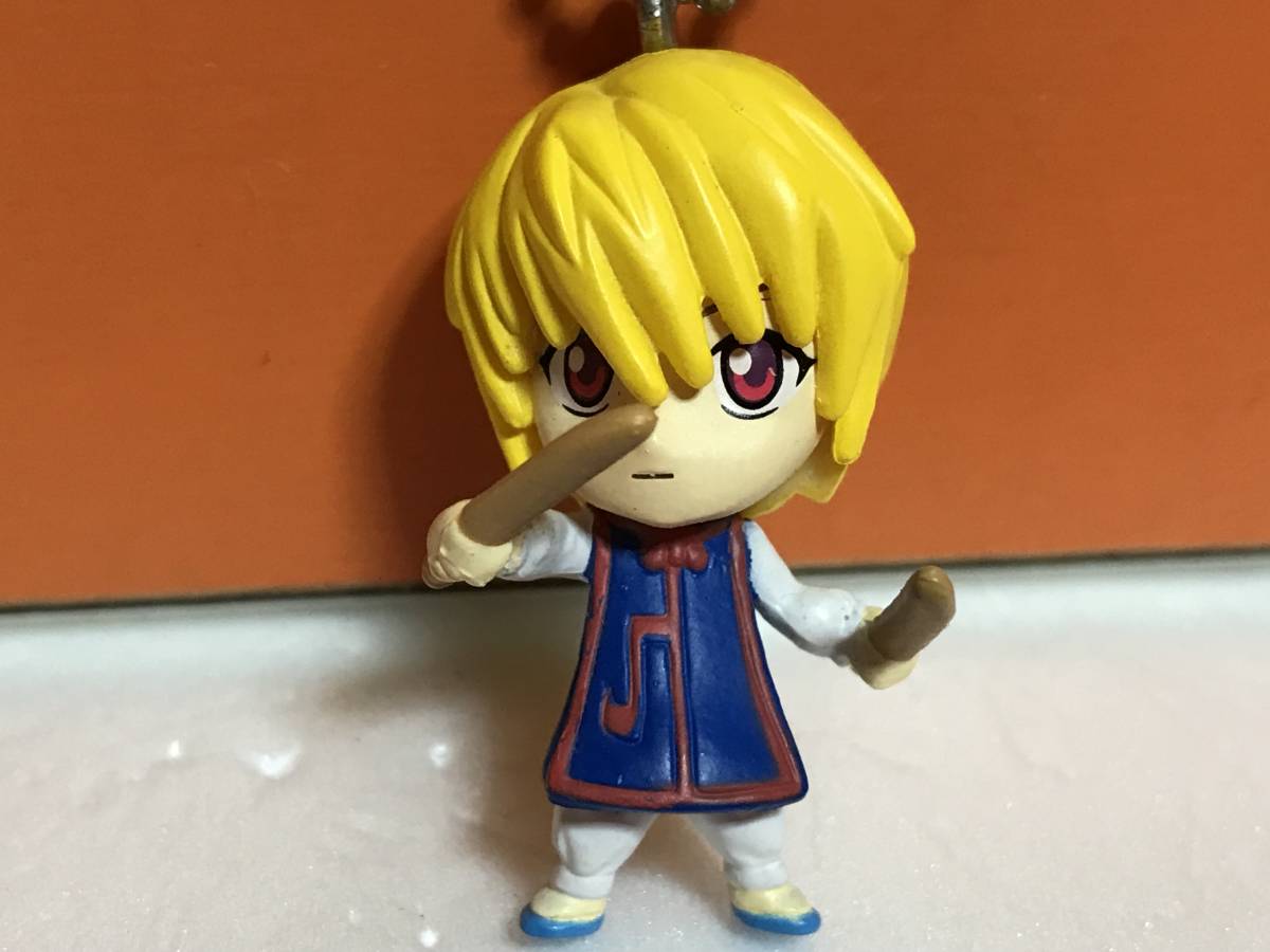 レア ハンターハンター HUNTER×HUNTER クラピカ 緋の眼ver. フィギュア ボールチェーン キーホルダー 冨樫義博 グッズ デフォルメ_画像1