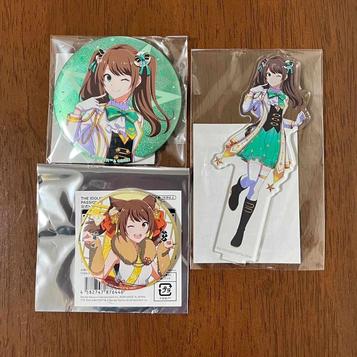 アイドルマスターSideM アクリルスタンド 缶バッジ 水嶋咲 アイドルマスターSideM アクリルスタンド 缶バッジ 水嶋咲