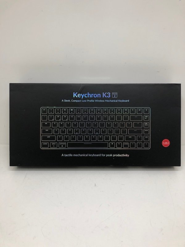 Keychron K3 ワイヤレスメカニカルキーボード オプティカルスイッチ RGB バックライト 240116RM500749_画像8