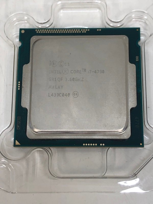 【ジャンク】Intel CPU Core i7-4790 ST1QF 3.60GHZ ＋ CPUクーラー E97378-001 インテル 動作未確認 240208SK260120_画像2
