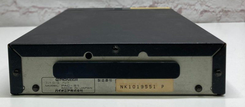 ジャンク Pioneer パイオニア PAC-S1 レーザーアクティブ コントロールパック コントローラー付き CPD-S1 MEGA-LD 240130SK230569_画像6