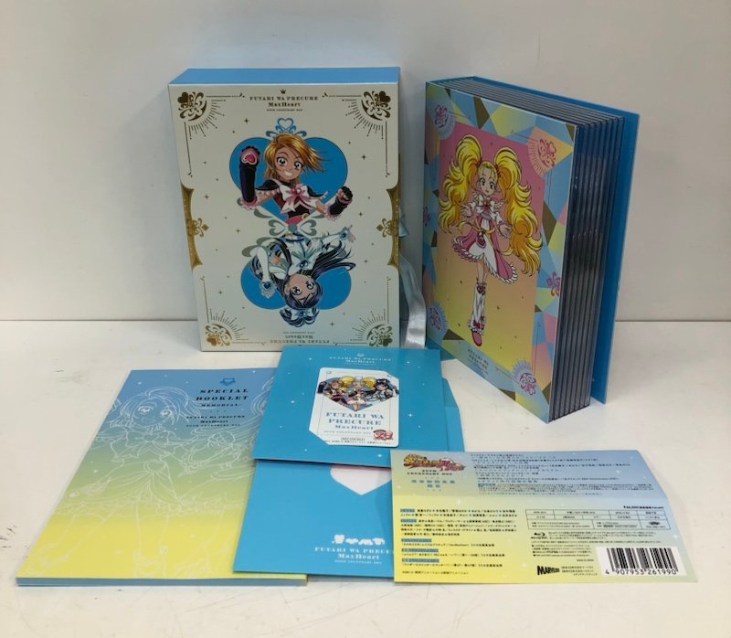 ふたりはプリキュア ～20TH LEGENDARY BOX～ Splash☆Star MaxHeart 3BOX セット Blu-ray 240219AG100157_画像2