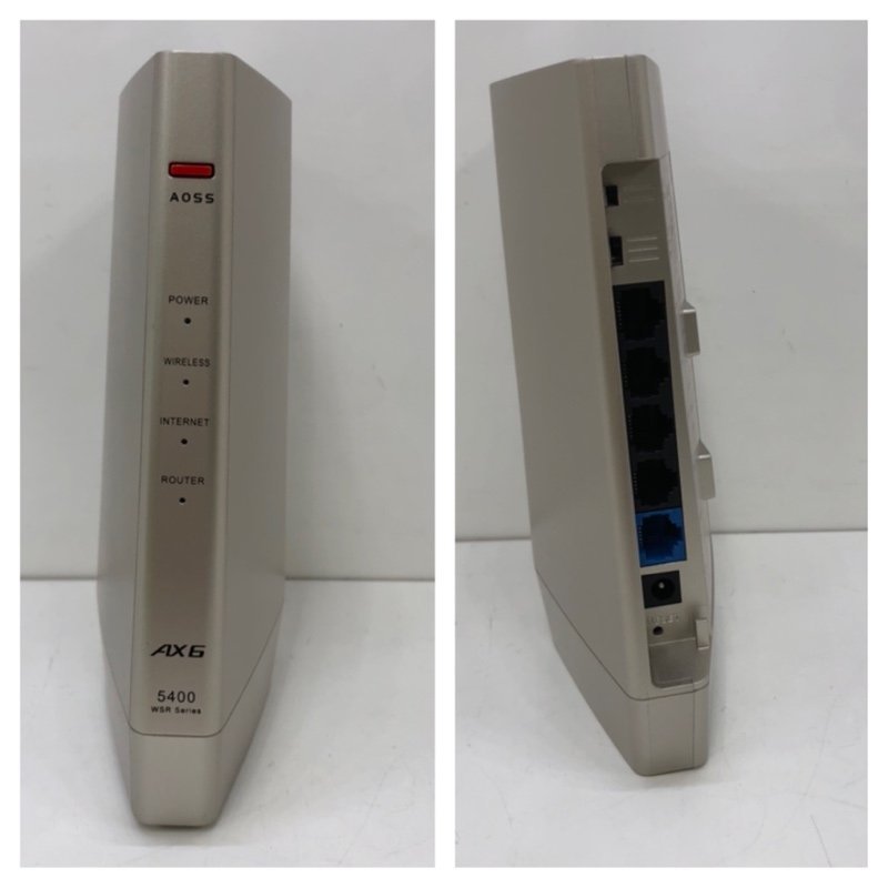 BUFFALO バッファロー 無線ルーター 無線LAN親機 WSR-5400AX6S-CG Wi-Fi 6 4803+573 IPｖ6 240126RM510283_画像3