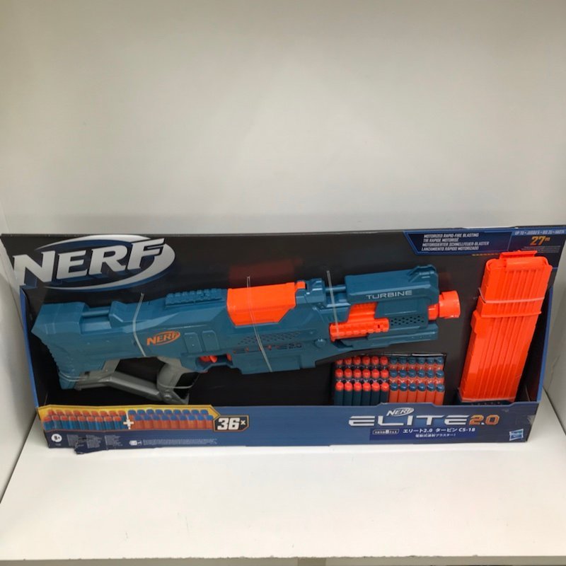 【未開封品】NERF ELITE ナーフ エリート2.0 タービン CS-18 電動式速射ブラスター！ 240213AG100151_画像4