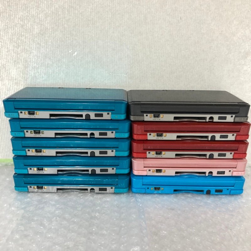 【ジャンク品】任天堂 Nintendo ニンテンドー 3DS CTR-001 本体 10点セット 初期化済 箱有 240122SK300344_画像4