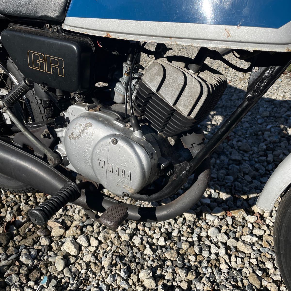 「ヤマハ　GR80　貴重な2サイクル車で低走行車　個人出品」の画像3
