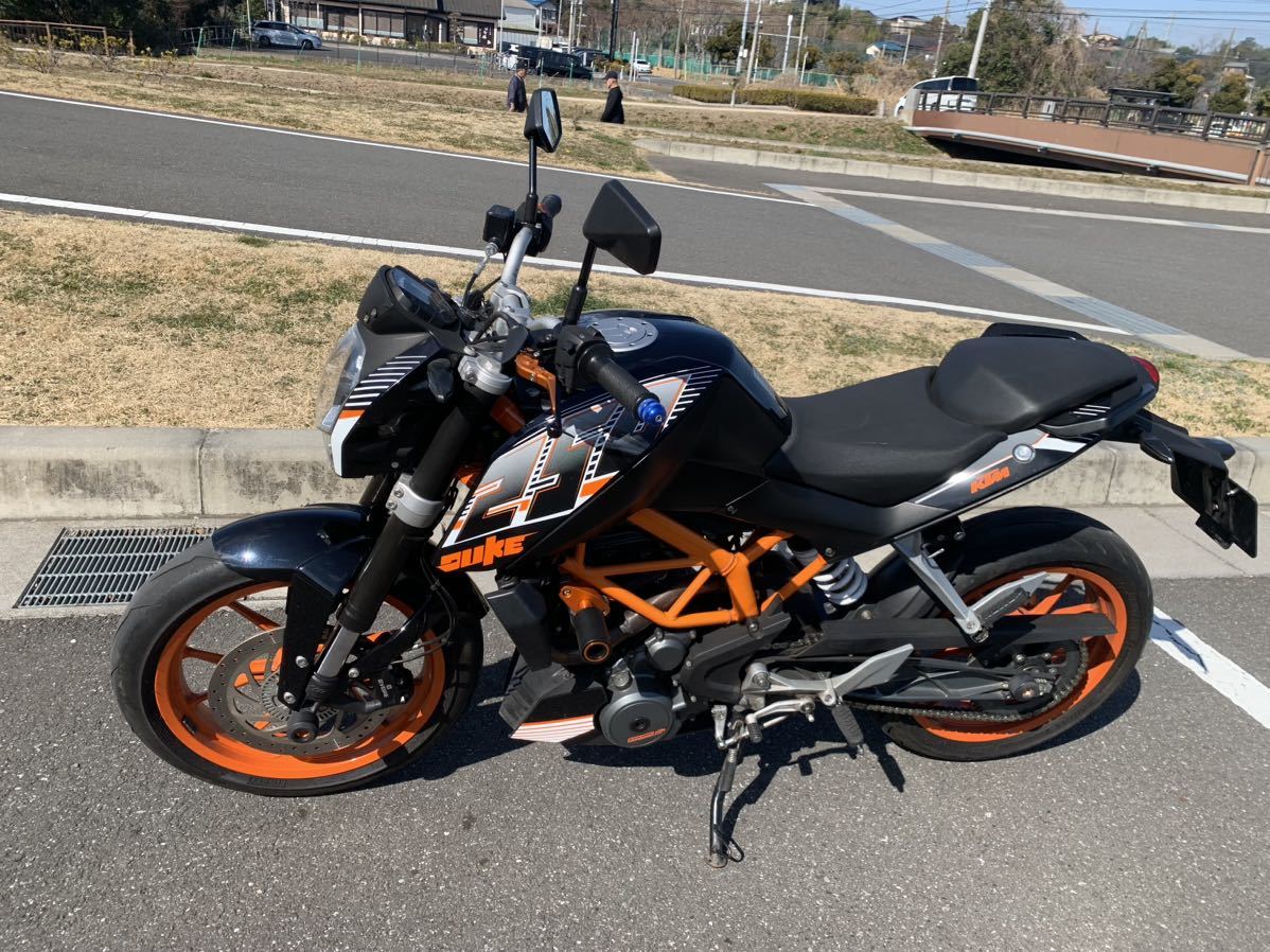 値下げしました　KTM DUKE250点検済 すぐ乗れます 自賠責付　千葉　デューク250ABS　乗って帰れます_画像3