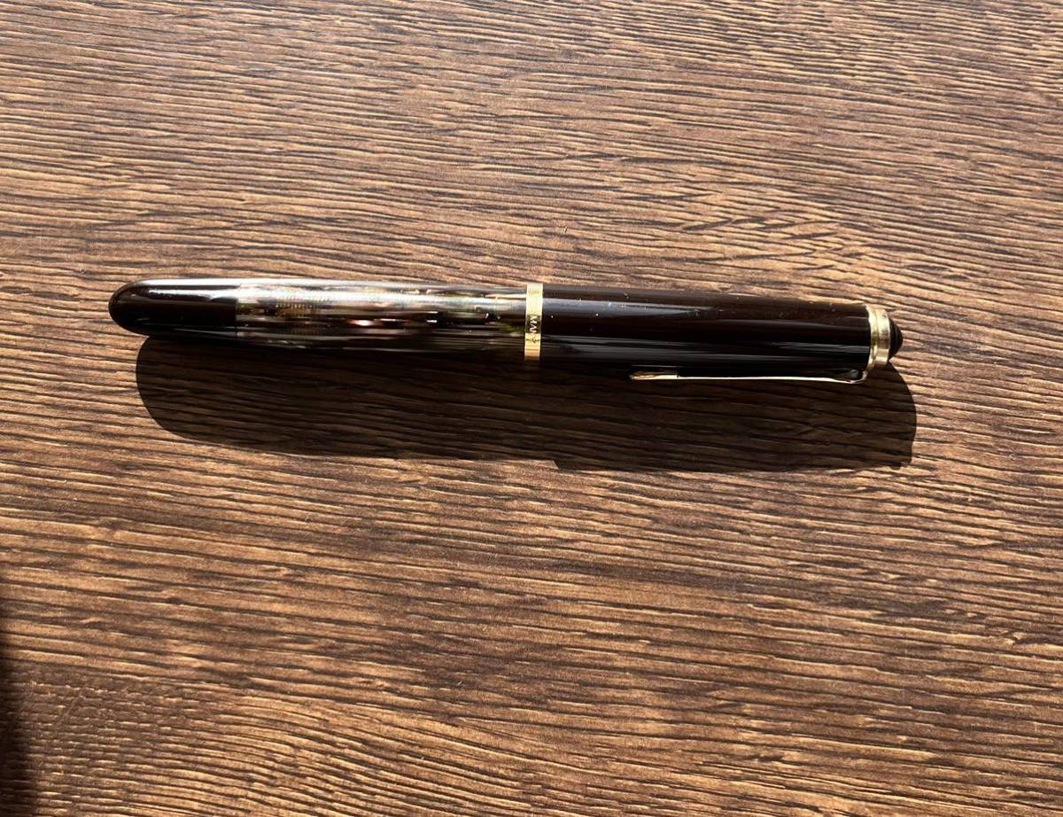 ペリカン 400NN M&K M中字 茶縞 万年筆 文房具・事務用品 ペリカン 400NN M&K M中字 茶縞 万年筆 文房具・事務用品