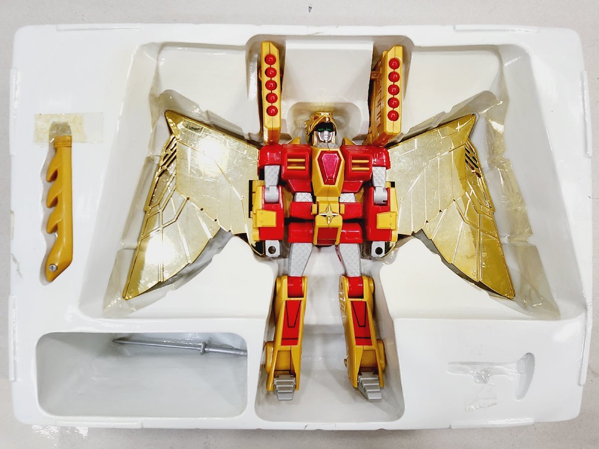 △現状品 タカラ DX黄金勇者ゴルドラン・DX黄金忍者空影・DX獣王 △現状品 タカラ DX黄金勇者ゴルドラン・DX黄金忍者空影・DX獣王