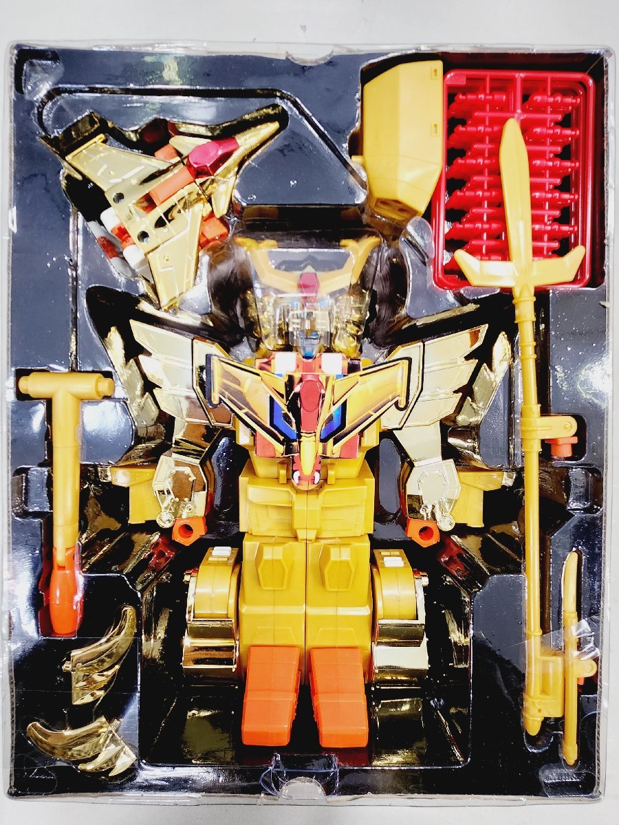 △現状品 タカラ DX黄金勇者ゴルドラン・DX黄金忍者空影・DX獣王 △現状品 タカラ DX黄金勇者ゴルドラン・DX黄金忍者空影・DX獣王