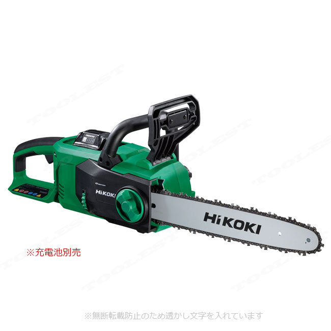 HIKOKI（ハイコーキ）36V　350mmコードレスチェンソー　CS3635DB(NN)　本体のみ（充電池・充電器別売）_画像2