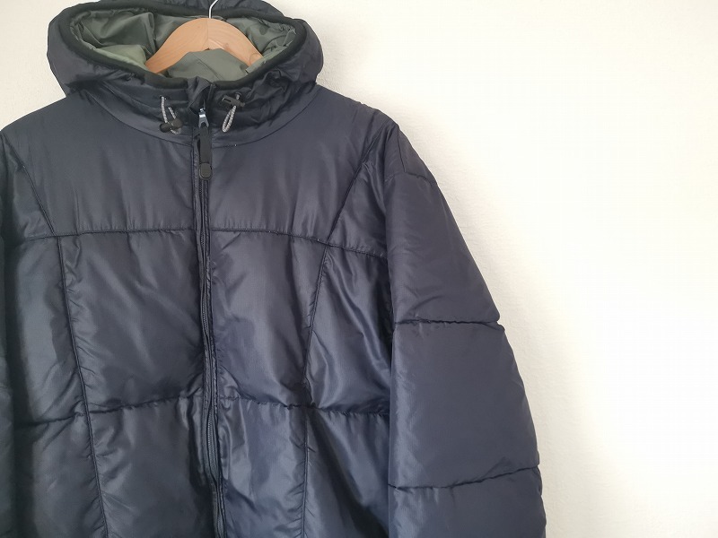 90s~00s Eddie Bauer DOWN JACKET XL NAVY　□　llbean EBTEK Sundays best NOROLL FreshService GAP SSZ PWA ダウンジャケット