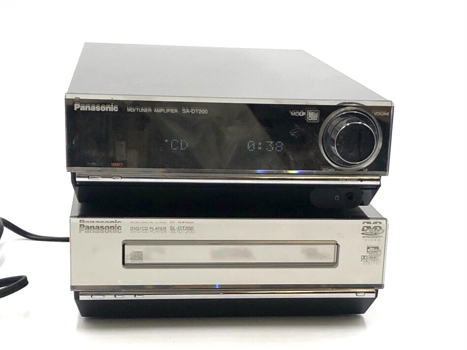 Panasonic パナソニック DVD/MDシステム SC-DT200 【311-462#160】_画像6