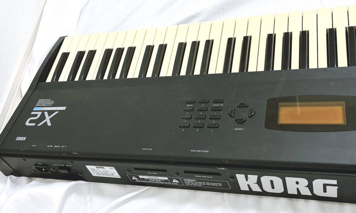 KORG コルグ X2 キーボード　シンセサイザー 76鍵盤 【動作品】_画像5