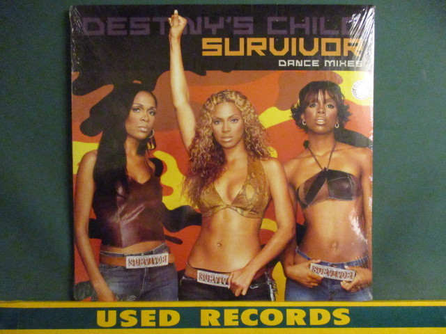 Destiny's Child ： Survivor Dance Mixes 12'' (( 新品 シールド / Remix Extended Version Featuring Da Brat / 落札5点で送料当方負担_画像1