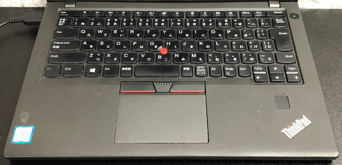 1円～ ■ジャンク LENOVO ThinkPad X270 / 第7世代 / Core i5 7300U 2.60GHz / メモリ 8GB / HDD 500GB / 12.5型 / OS無し / BIOS起動可_画像3