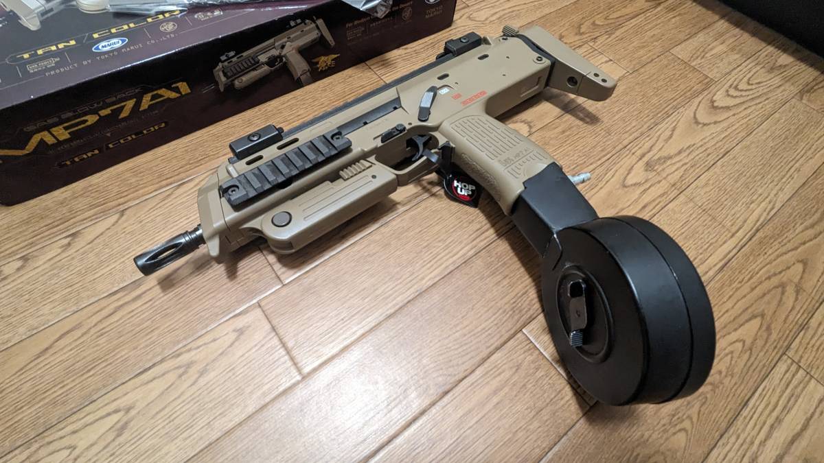 マルイMP7 GBB 外部ソース ガスブロ　サンプロ_画像2