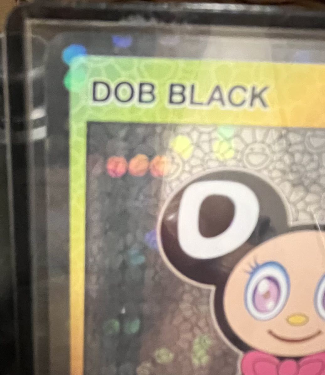 村上隆 もののけ京都 トレーディングカード 限定版 DOB君 ブラック BLACK プロテクトハードケース入_画像3
