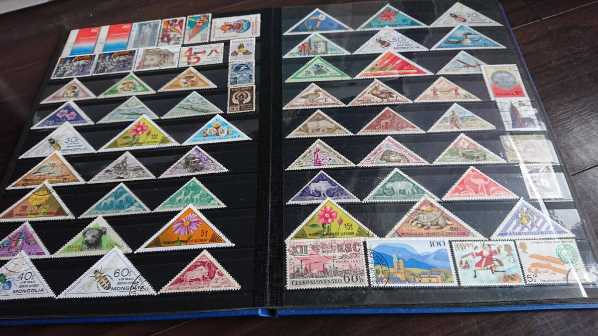 使用済外国切手ブック1冊（約720枚）_画像4