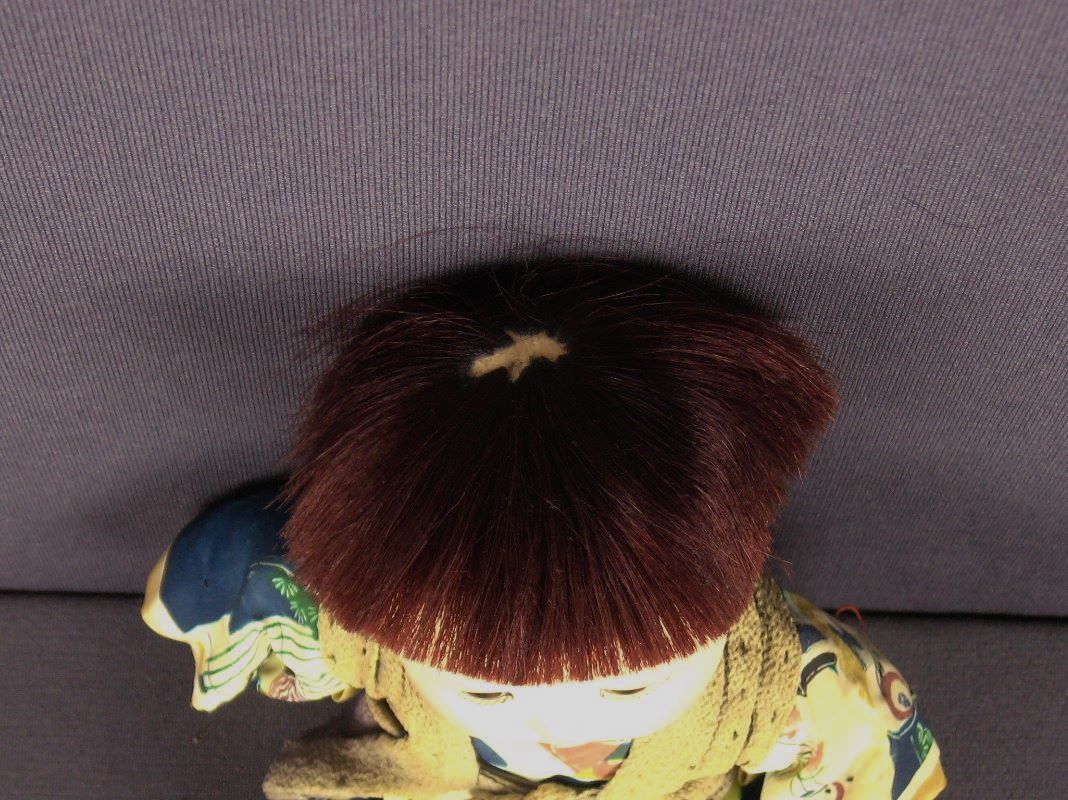 抱き人形　日本人形　男の子　昭和レトロ／検索：昭和レトロ　日本人形　市松人形_画像9