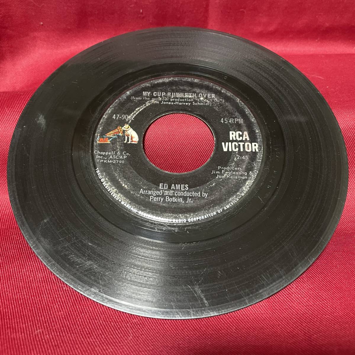 ◆USorg7”s!◆ED AMES◆MY CUP RUNNETH OVER◆_画像5