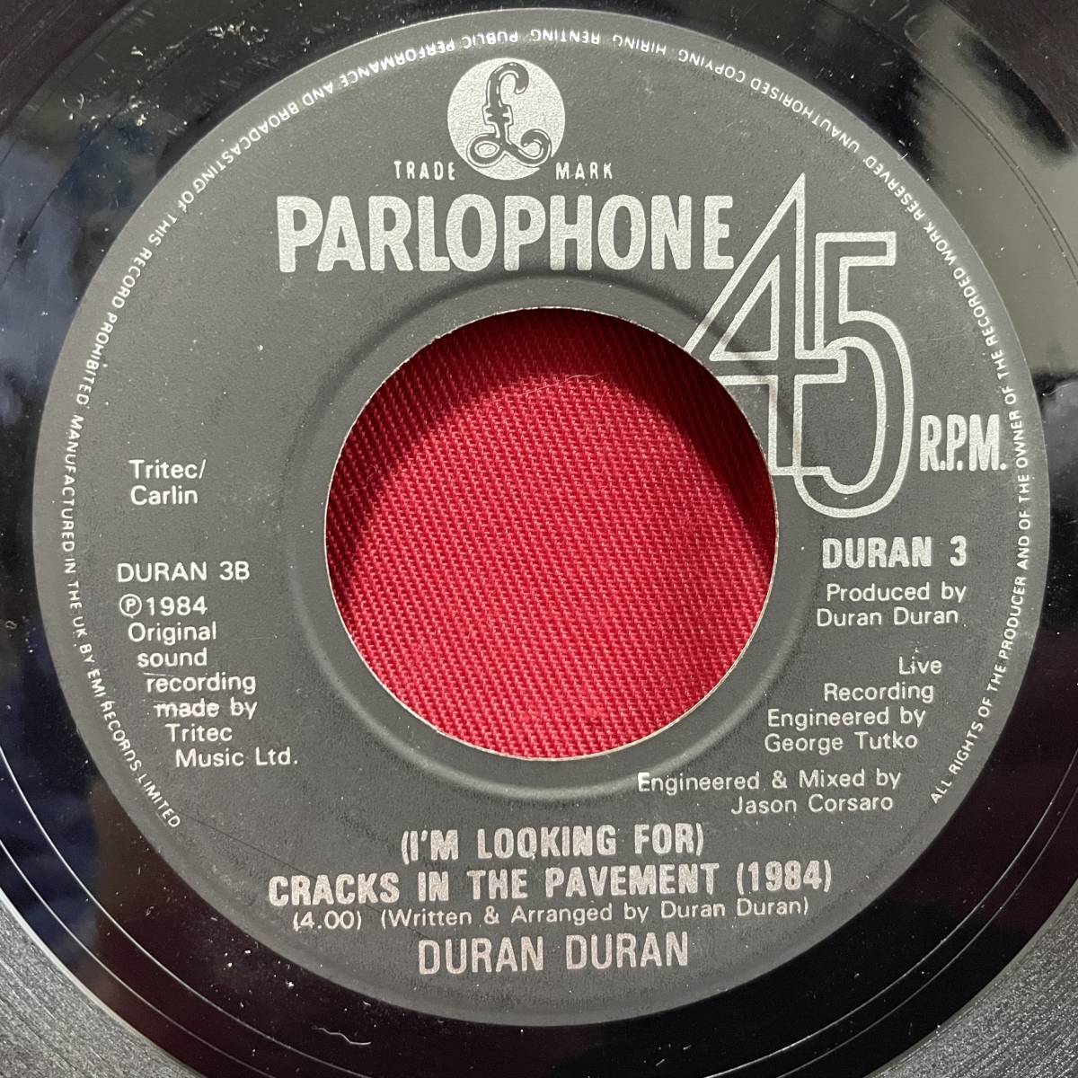 ◆UKorg7”s!◆DURAN DURAN◆THE WILD BOYS◆_画像2