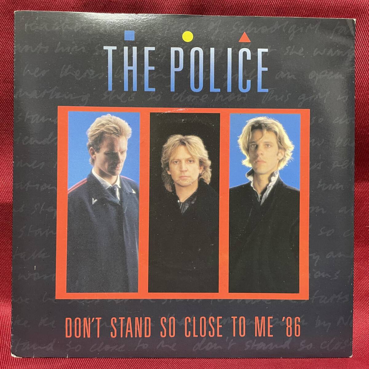 ◆UKorg7”s!◆THE POLICE◆DON'T STAND SO CLOSE TO ME '86◆_画像2