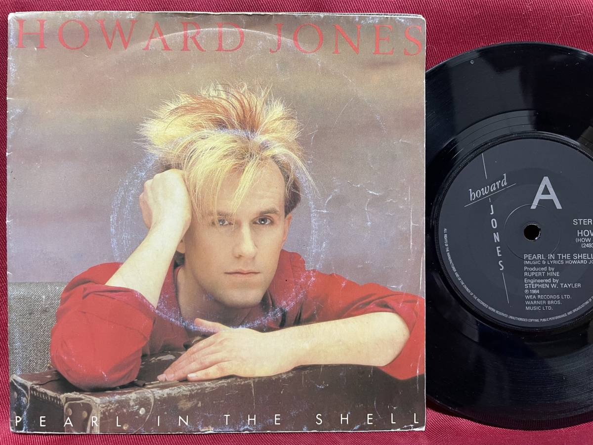 ◆POSTER COVER◆UKorg7”s◆HOWARD JONES◆PEARL IN THE SHELL◆_画像1