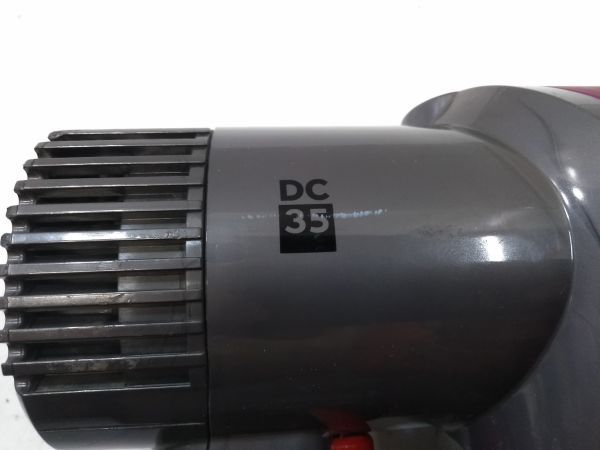 ♪動作品 Dyson ダイソン DC35 コードレスクリーナー サイクロン掃除機 充電器 ツール付き I013115M @80♪_画像8