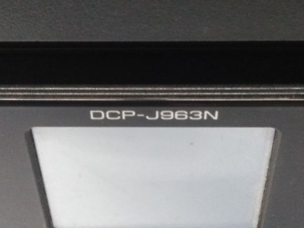 ♪印刷訳あり品 Brother ブラザー インクジェット複合機 DCP-J963N ホワイト I022410M @140♪_画像7