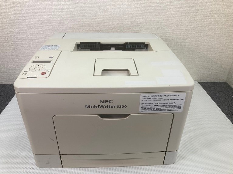 2279-O ★ NEC A4 Monochrome Ray Za Printer Multiwriter 5300 ★ PR-L5300 ★ Операция подтверждена и раздала ★ Total Printing 498 листов! ★