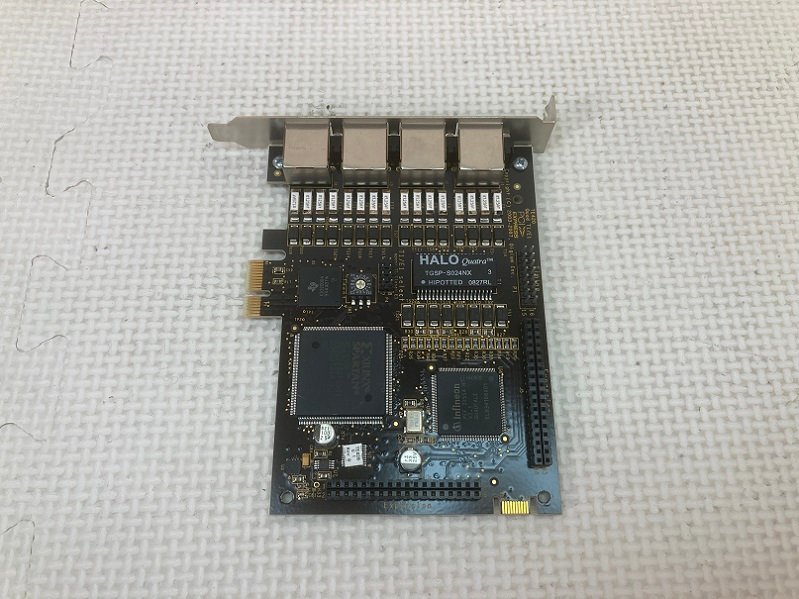 2245-O★Digium Quad T1/E1 PCI EXPRESS TE420★5TE420★正常サーバーからの抜き取り品★中古現状渡し★送料185円(クリックポスト)_画像2