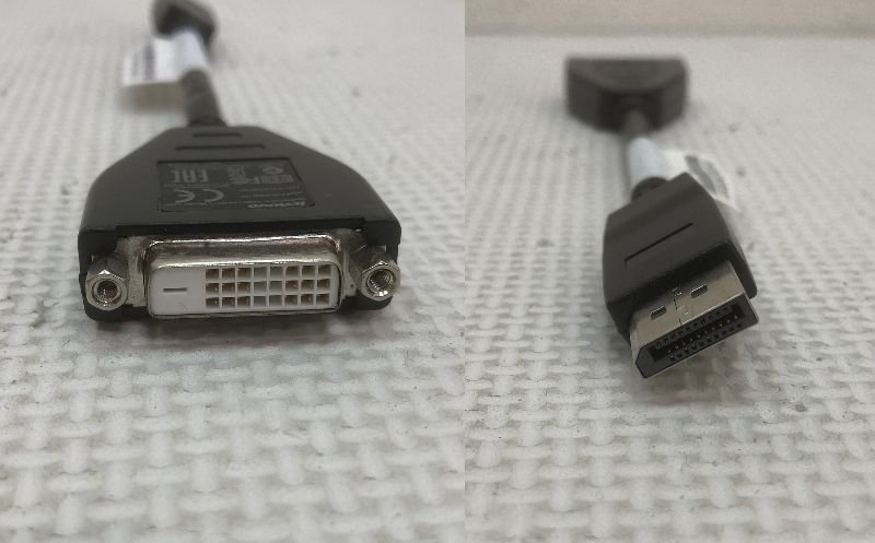 2232-O* unused goods *Lenovo original DisplayPort-DVI-D conversion adapter 43N9160* postage 185 jpy ( click post )