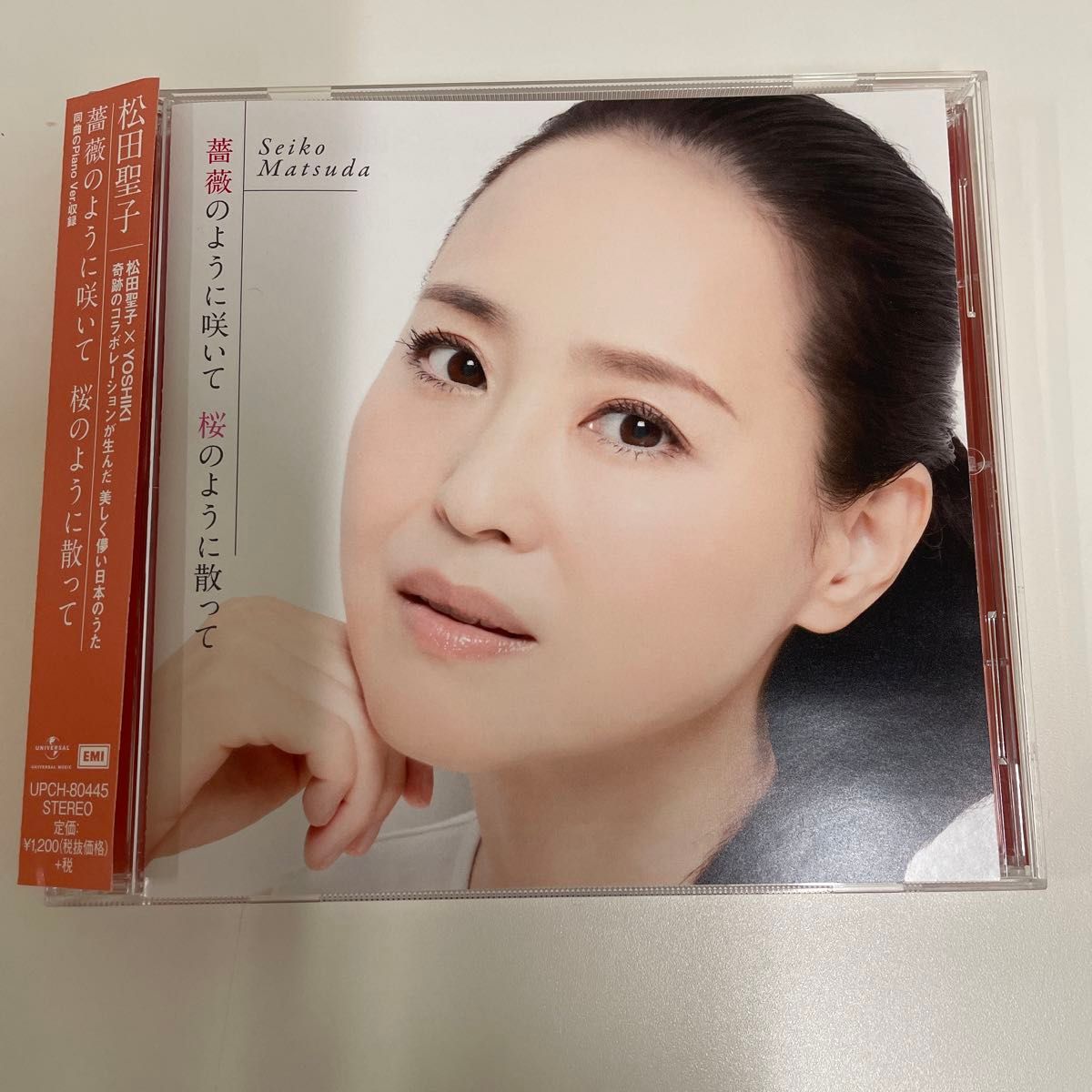 ※帯付・ＣＤ※ 松田聖子×YOSHIKI　/薔薇のように咲いて 桜のように散って （通常盤）