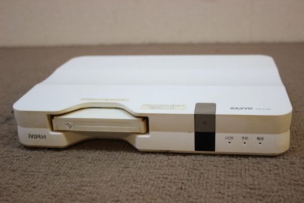 SANYO IVR-S100M IVレコーダー maxell iDVRS 160GB ジャンク 管23180_画像2