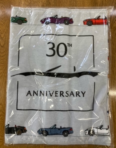  новый товар ограниченное количество Roadster 30 anniversary commemoration спорт полотенце MZ рейсинг Mazda Roadster NA NB NC ND