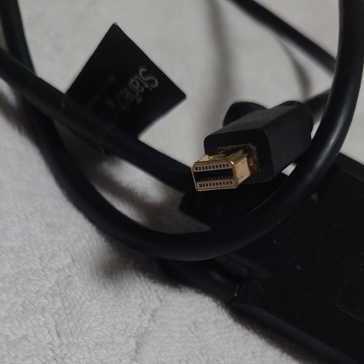 Mini DisplayPort ←→ DVI 変換ケーブル 0.8m