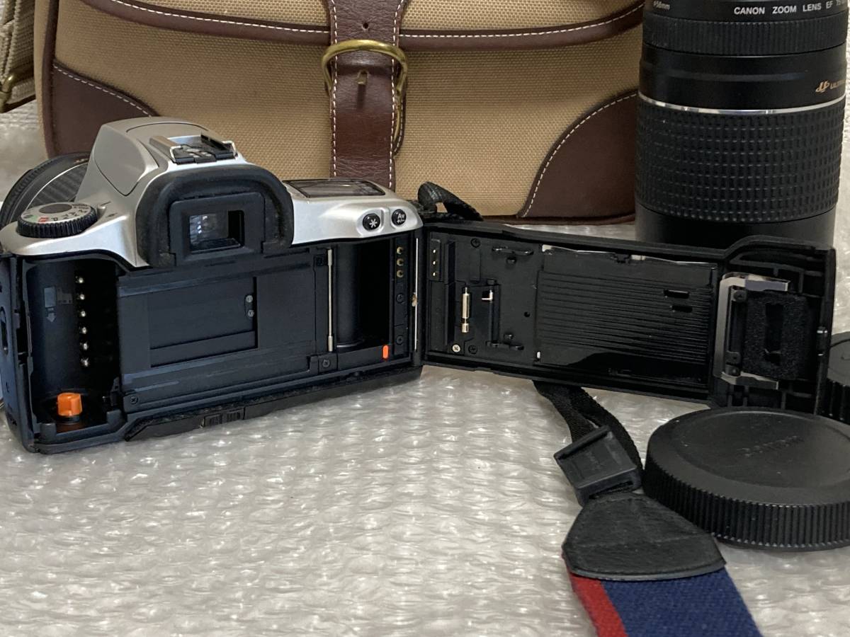 美品 中古品 Canon キャノン 一眼レフカメラ EOS Kiss Ⅲ レンズ カメラバッグ ストラップ セット Canon 75‐300㎜ 28‐80㎜ 写真参照_画像8