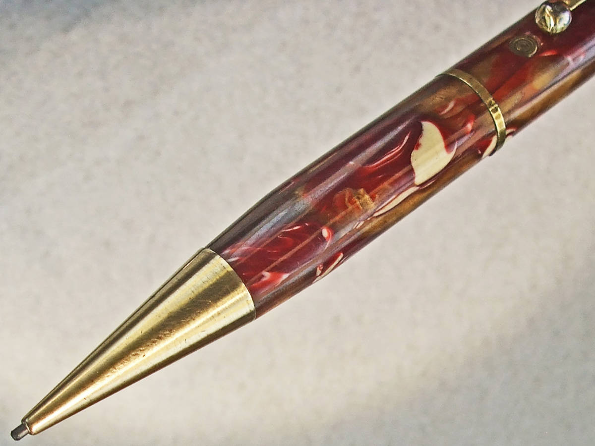 ◆美品◆1930年代製 ヴィンテージ・プロぺリングペンシル マーブル イギリス◆ 1930’s Vintage Marbled Pencil England ◆_画像2