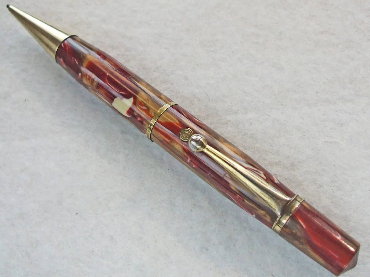 ◆美品◆1930年代製 ヴィンテージ・プロぺリングペンシル マーブル イギリス◆ 1930’s Vintage Marbled Pencil England ◆_画像3