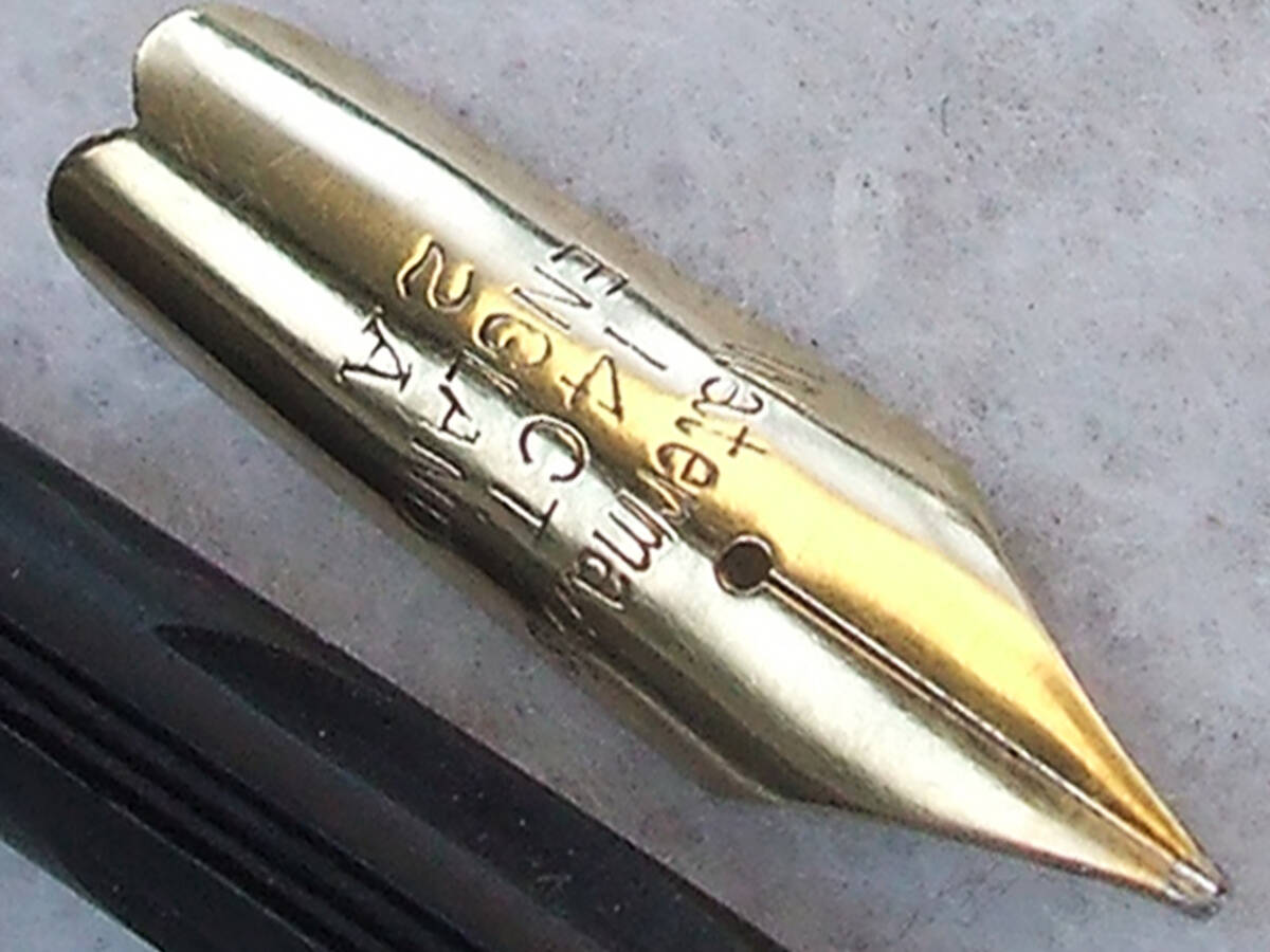 ◆OH済◆1950年代製 ウォーターマン 513 万年筆 14金F イギリス◆ 1960’s Waterman's 513 14 ct F nib England◆_画像5