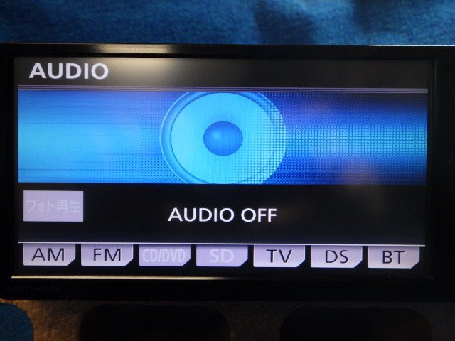 トヨタ　 純正カーナビ　NSZT-W62G　2012年データ　フルセグ　DVD再生　Bluetooth　取説付き　動作確認済み　(D)_画像7